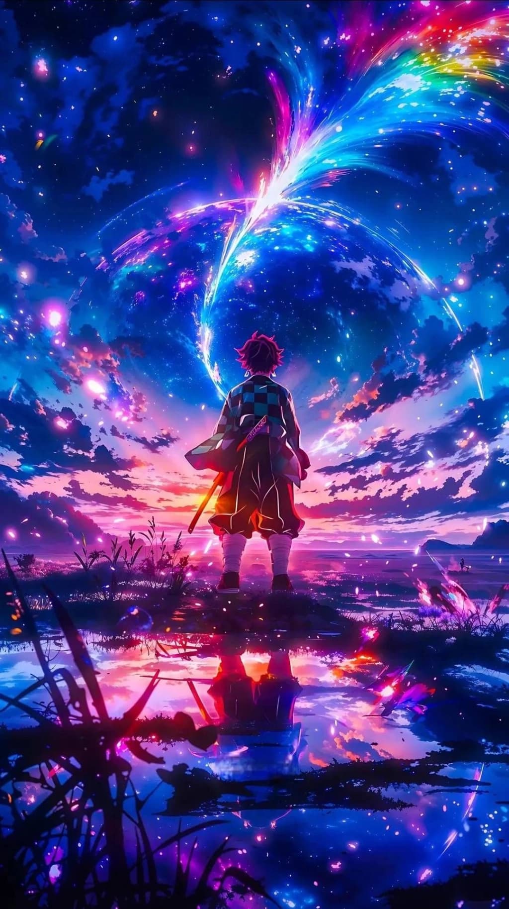 AI-generated artistic portrait