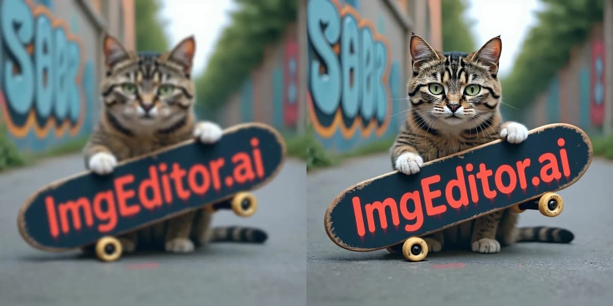 Eliminate Blurriness - Before and After